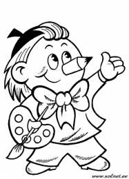 Раскраски сказочные герои. Раскраски про сказочных героев для маленьких детей. Обучающие раскраски.