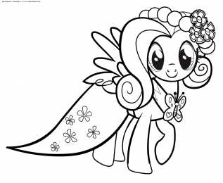 Раскраски Пони Раскраски для девочек. Разукрась пони. Розовые пони. Мультфильмы.