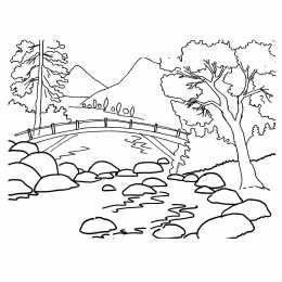 Раскраски природа Природа вокруг нас. Раскрась красивую природу которая окружает нас.