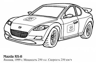 Раскраски автомобили Раскраски автомобили.Раскраски для мальчиков. Легковые автомобили.
