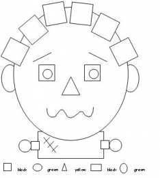 Раскраски геометрические фигуры Раскраски составленные из геометрических фигур