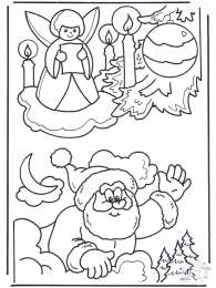 Раскраски Рождество Раскраски Рождество. Рождественская ночь. Праздник.                