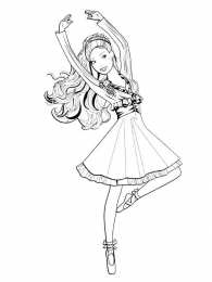 Раскраски балерины Раскраски для девочек балерины. Тансовщицы. Танец балерин.  
