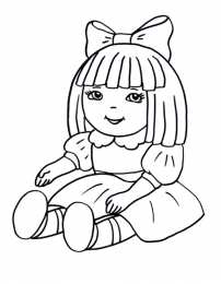 Раскраски куклы раскраски куклы для девочек. Играем со своими куклами. Раскраска.