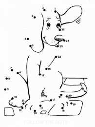 Раскраски соедини по точкам Раскраски для соединения по точкам