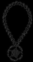 Раскраски украшения  Раскраски для девочек украшения. Раскрась золотые кольца.   