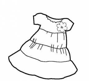 Раскраски Одежда Раскраски для малышей. Раскраски в виде одежды для детей.   