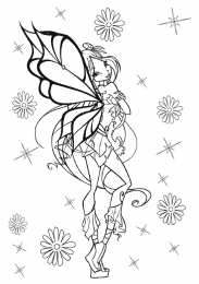 Раскраски феи Винкс Раскрасик для девочек про фей. Феи Винкс. Раскрась каждую фею.