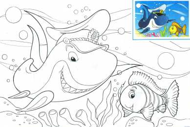 Раскраски подводный мир. Подводный мир животных. Раскраски для детей. Раскрась акулу.