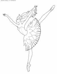Раскраски балерины Раскраски для девочек балерины. Тансовщицы. Танец балерин.  
