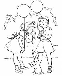 Раскраска День Защиты Детей. Первое июня - день защиты детей, Детский праздник.          