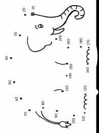 Раскраски соедини по точкам Раскраски для соединения по точкам