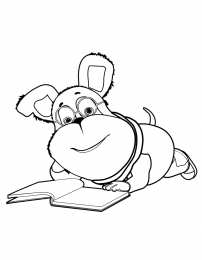 Раскраски Семья Барбоскиных Раскраски для девочек Семья Барбоскиных. Мультфильм Барбоскины