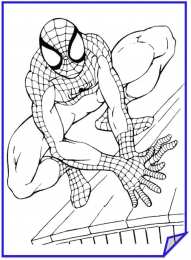 Раскраски человек паук Раскраски про человека паука. Человек паук - супергерой.     