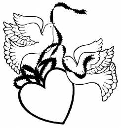 Раскраски про свадьбу. Раскраски про свадьбу для детей. Самый счастливый день.     