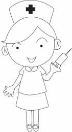 Раскраска день Врача Раскраска для детей про врачей. День медика. Врачи          