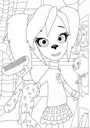 Раскраски Семья Барбоскиных Раскраски для девочек Семья Барбоскиных. Мультфильм Барбоскины