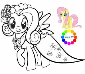 Раскраски Пони Раскраски для девочек. Разукрась пони. Розовые пони. Мультфильмы.
