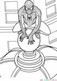 Раскраски человек паук Раскраски про человека паука. Человек паук - супергерой.     