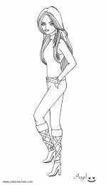 Раскраски мода Раскраски для девочек. Мода. Показ мод. Красивые платья. Модели.