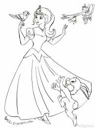 Раскраски принцессы Раскраски про принцесс для девочек. Раскрась бальные платья.