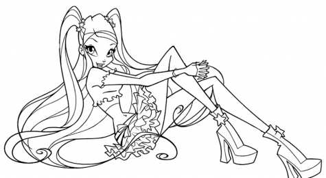 Раскраски феи Винкс Раскрасик для девочек про фей. Феи Винкс. Раскрась каждую фею.