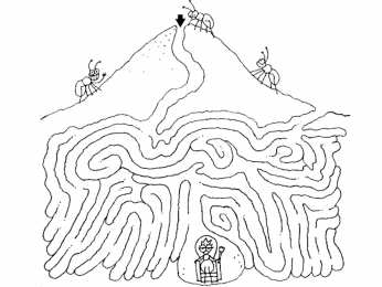 Раскраски лабиринты Раскраски для детей. Обучающие раскраски для детей. Лабиринты. 