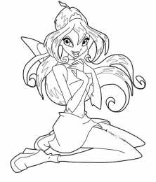 Раскраски феи Винкс Раскрасик для девочек про фей. Феи Винкс. Раскрась каждую фею.