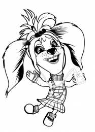 Раскраски Семья Барбоскиных Раскраски для девочек Семья Барбоскиных. Мультфильм Барбоскины