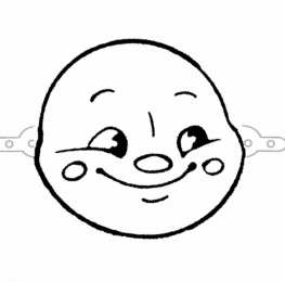 Раскраска Колобок Раскраски из сказки колобок