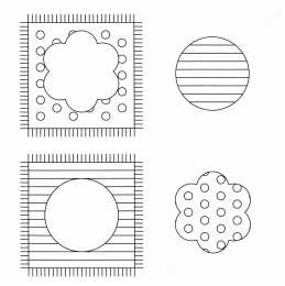 Раскраски подбери заплатку Раскраски для детей. Подбери нужную закладку. Раскраска для деток.