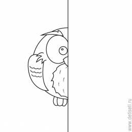 Раскраски дорисуй половинку Необходимо дорисовать половину. Обучающая раскраска для детей. Половинка.