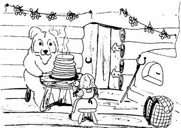 Раскраски Масленница Масленица. Русский праздник. Печем блины. Уходи зима - приходи весна. 