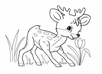 раскраски дикие животные Раскраски для детей. Изучаем диких животных. Животные леса. 