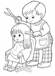 Раскраски профессии. Раскрась профессии. Детские раскраски про профессии.Раскраски.