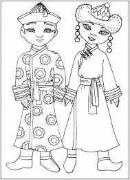 Раскраска День Единства Народа Казахстана Раскраска День Единства Народа Казахстана