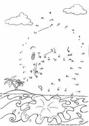 Раскраски соедини по точкам Раскраски для соединения по точкам