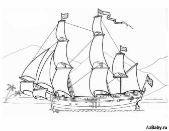 Раскраски корабли Раскраски для мальчиков. Раскрась корабли. Кораблики. Море. 