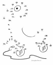 Раскраски соедини по точкам Раскраски для соединения по точкам