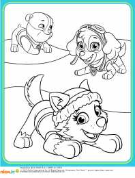 Раскраски Щенячий патруль Раскраска для маленьких мальчиков про щенячий патруль. Мультфильм.