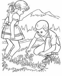 Раскраски природа Природа вокруг нас. Раскрась красивую природу которая окружает нас.