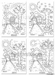 Раскраски времена года Раскраски времена года для детей и самых маленьких малышей. 