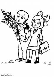 Раскраска День Знаний раскраска День Знаний. Первое сентября - день знаний.       