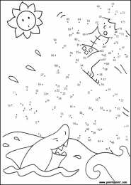 Раскраски соедини по точкам Раскраски для соединения по точкам