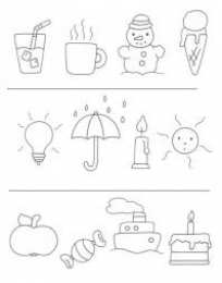 Раскраски найди лишний предмет Ребенок должен найти лишний предмет из предложенных. Найди предмет. 