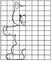 Раскраски рисуем по клеточкам в категории представлены раскраски рисуем по клеточкам для детей.