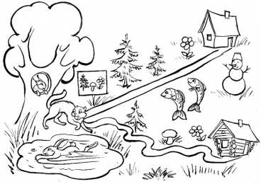 Путаница. Волшебные линии. Раскраска путаница и волшебные линии. Раскраска для дошкольников.