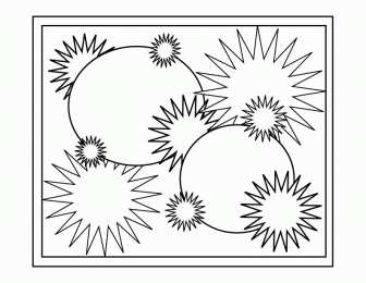 Раскраски геометрические фигуры Раскраски составленные из геометрических фигур