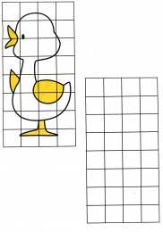 Раскраски рисуем по клеточкам в категории представлены раскраски рисуем по клеточкам для детей.