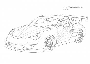 Раскраски гоночные машины Раскраски гоночные машины для мальчиков школьников. Машины. 